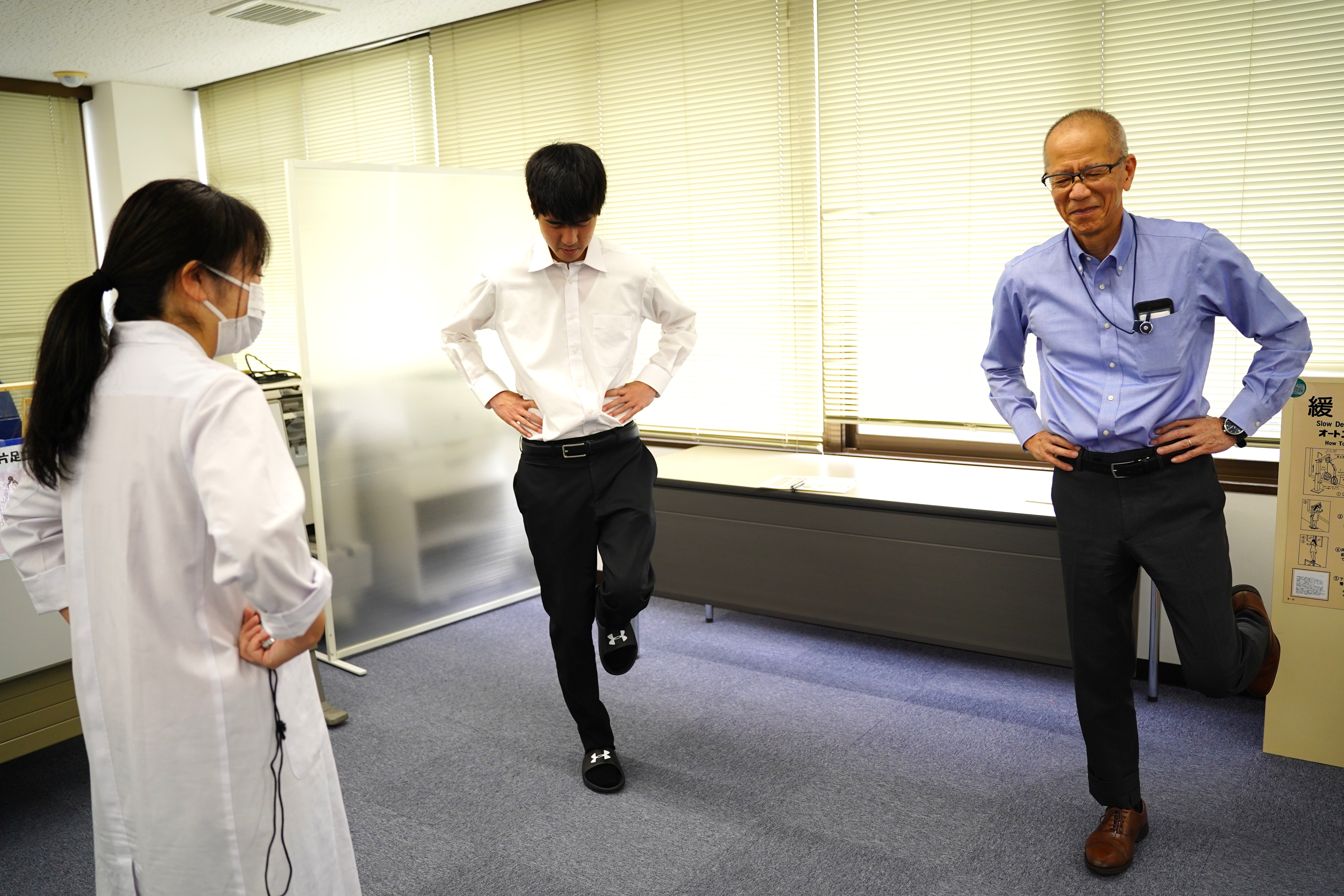 体力テストの様子③